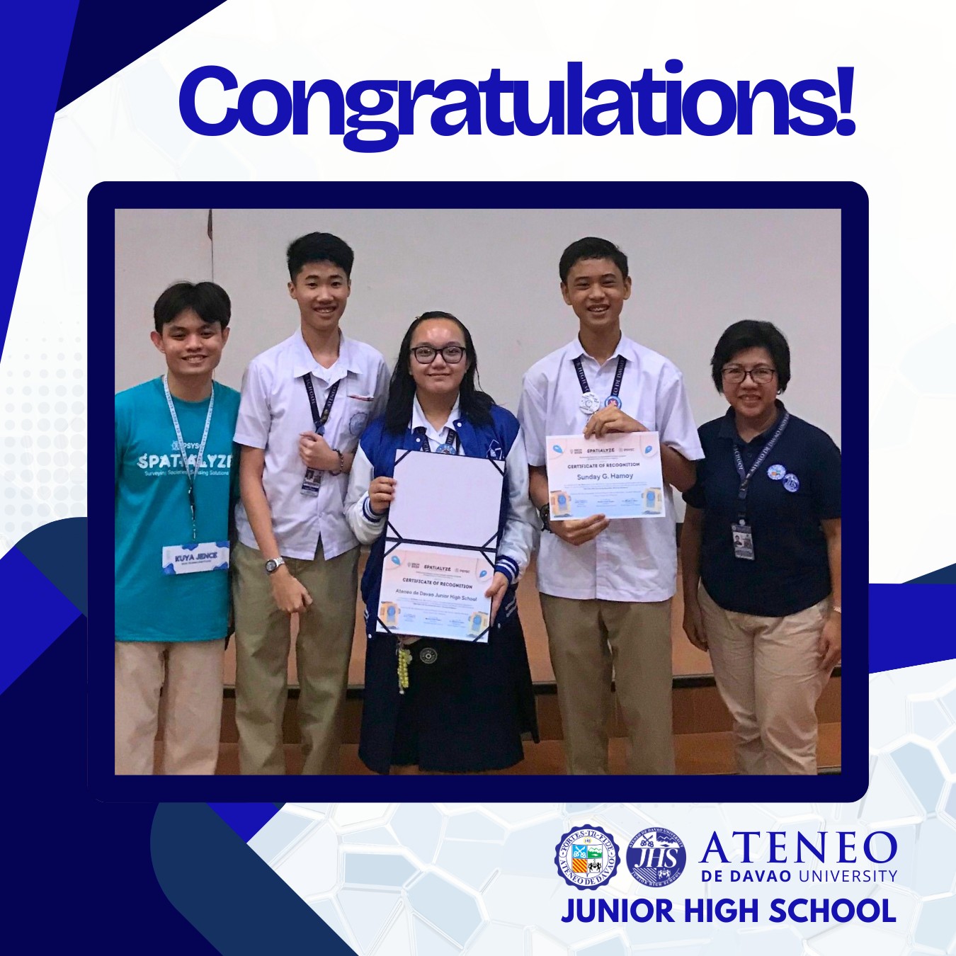 Ateneo de... - Ateneo de Davao University Junior High School