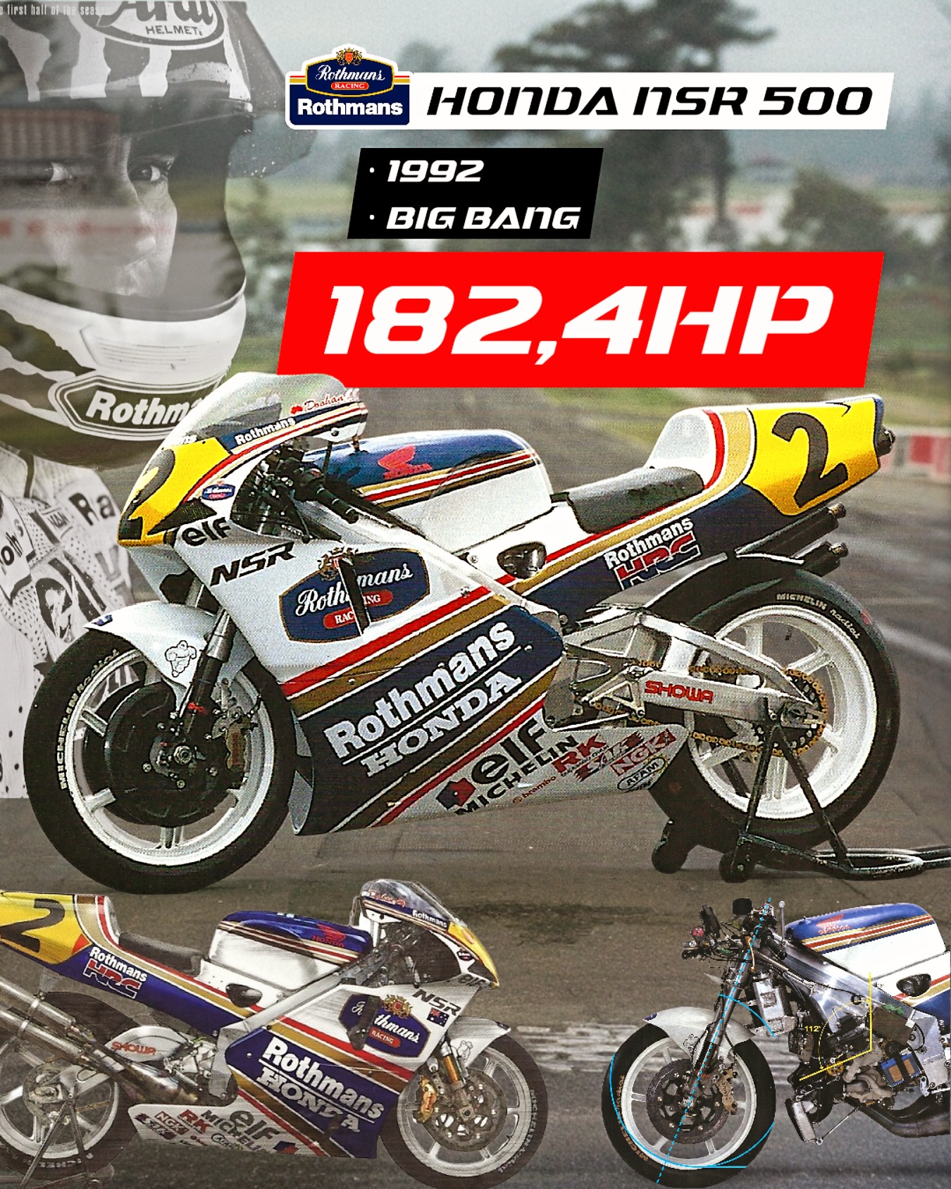 2T Racing - La HONDA NSR 500cc de la que hablábamos en el... | Facebook