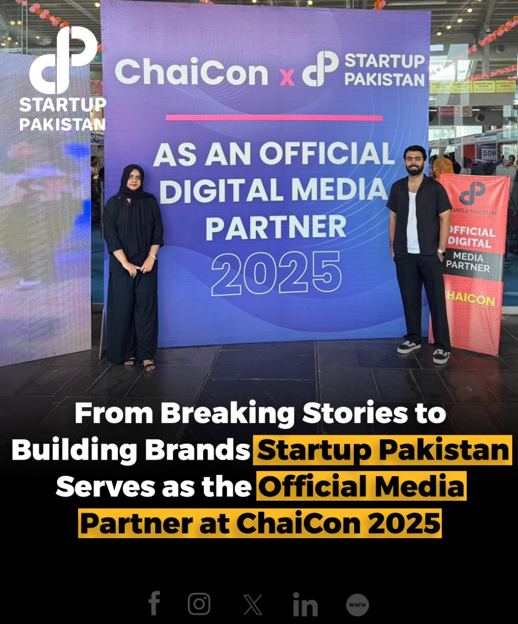 Startup - Startup Pakistan proudly joins ChaiCon 2025 as the Official ...