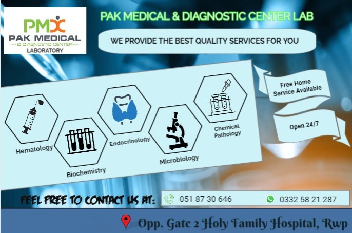 Pak Medical & Diagnostic Center Lab | Rawalpindi