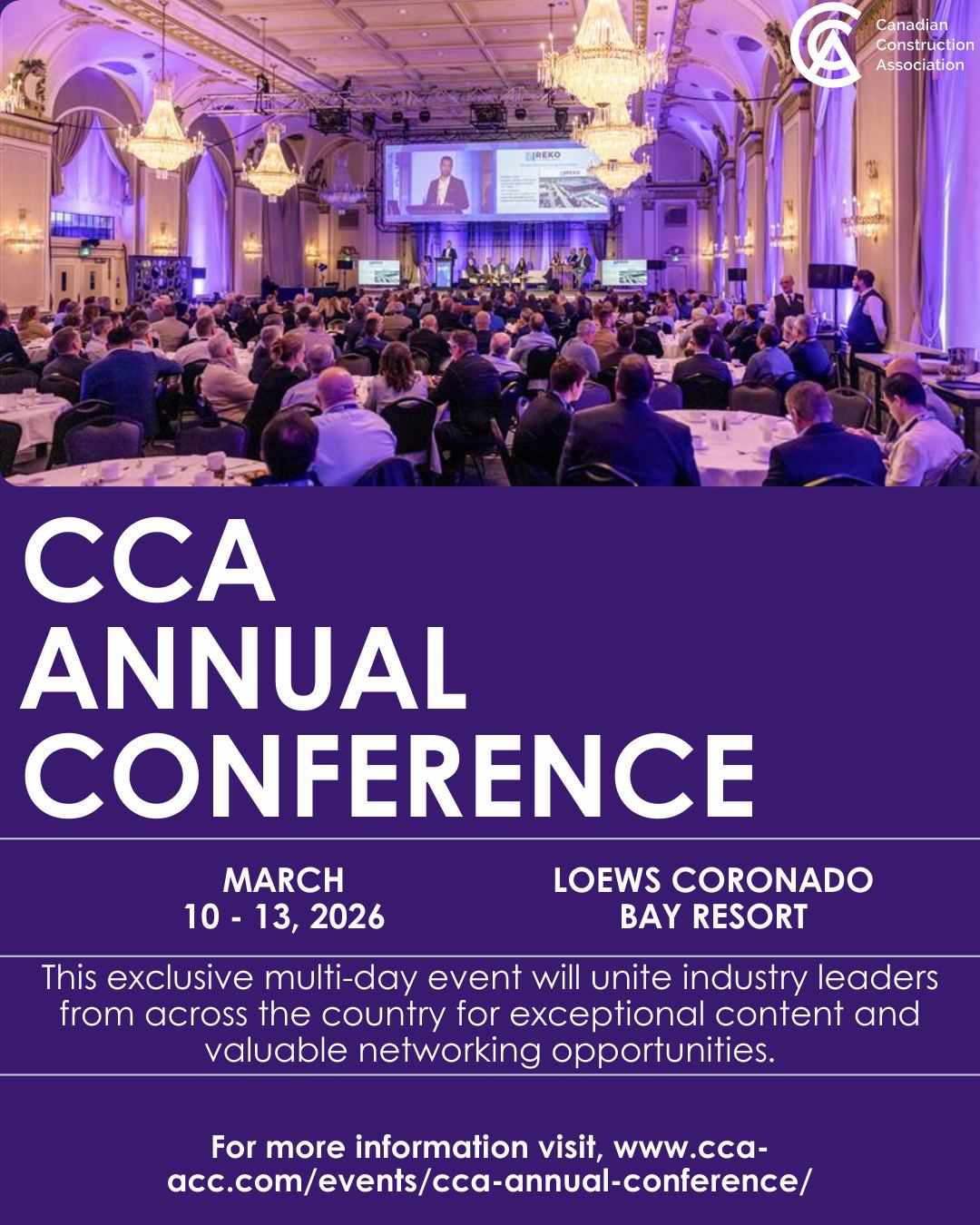 Niagara - Registration for the 2026 CCA Annual Conference is open! You ...