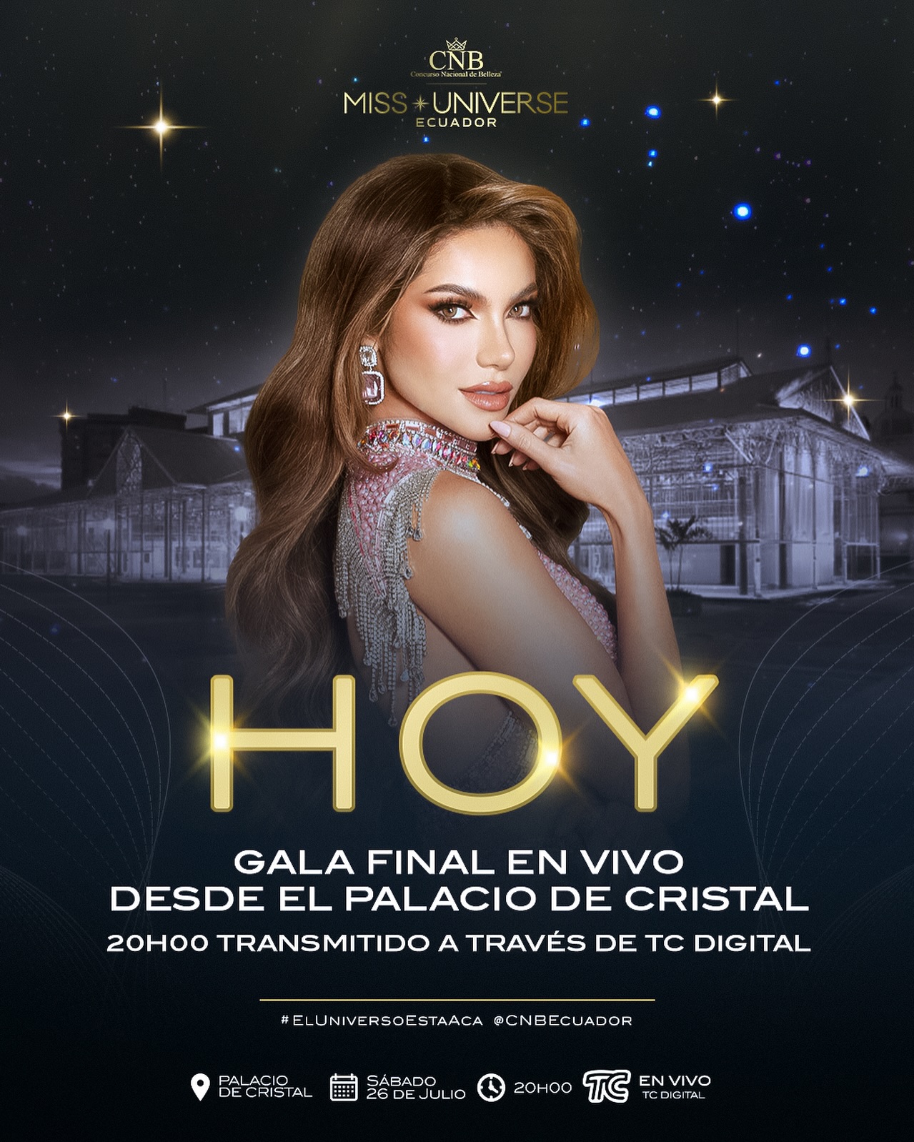 ⏳ ¡A pocas horas!... - Concurso Nacional de Belleza - Ecuador | Facebook