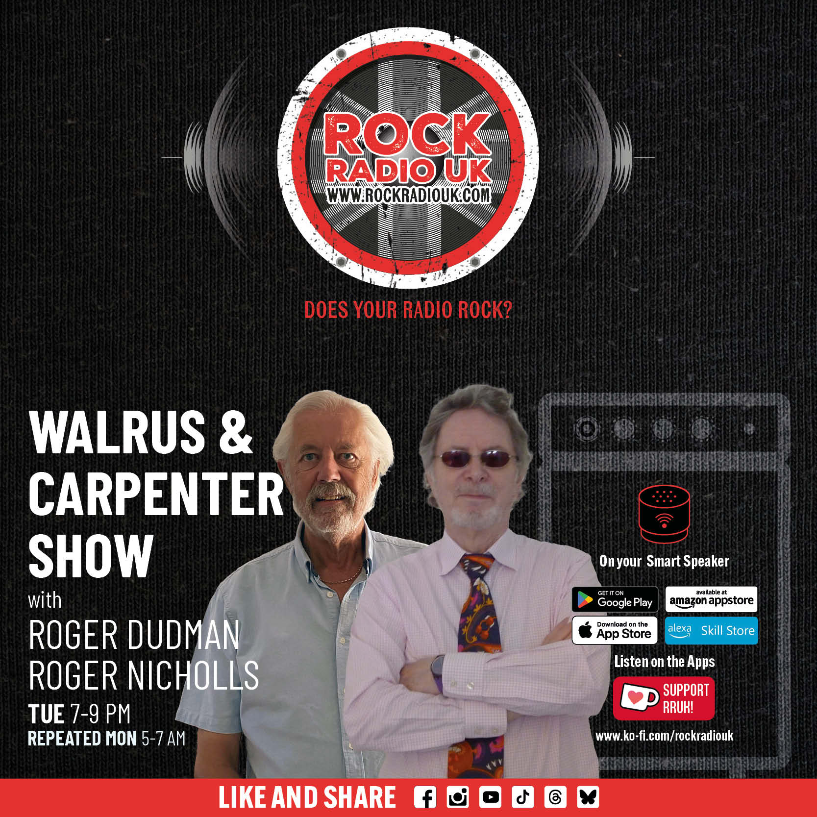 Played a track from our new double CD on Fruits de Mer Records