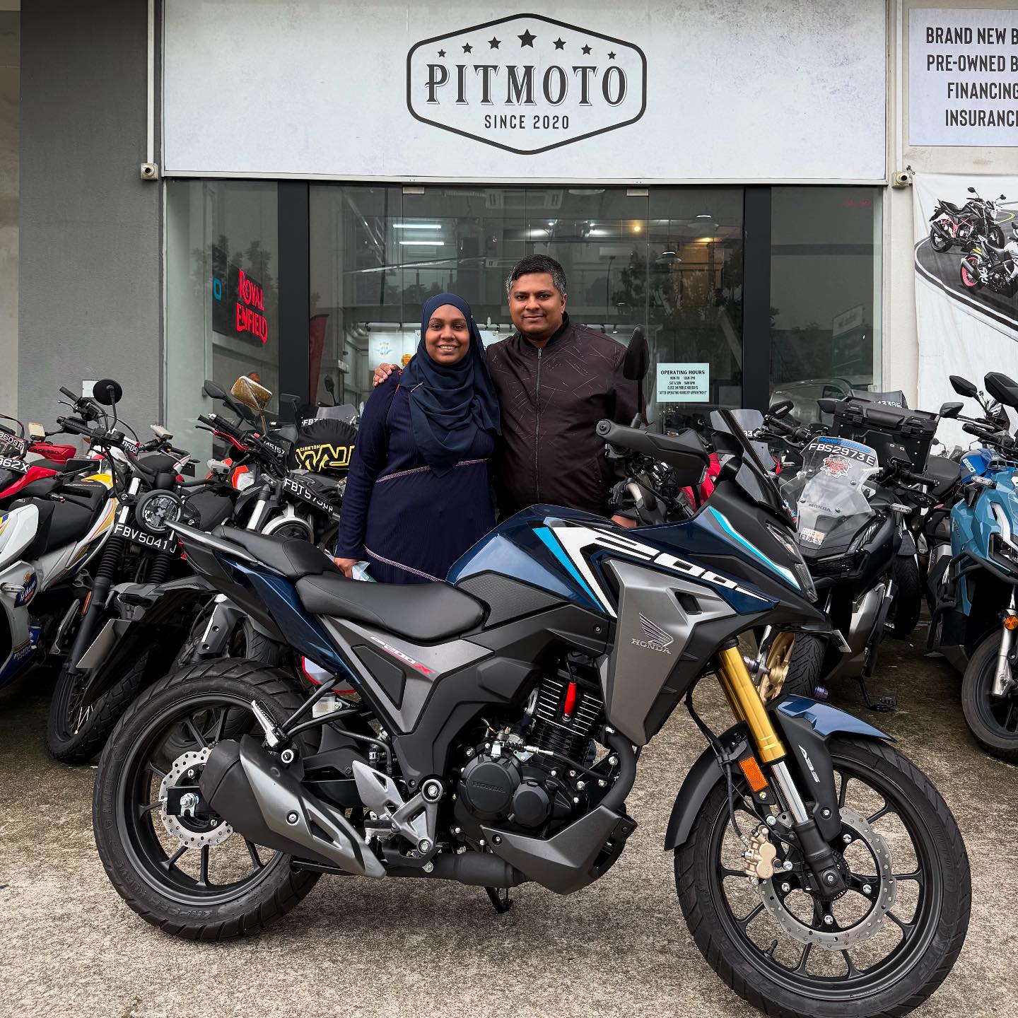 ✨ALL NEW HONDA CB200X ABS COLLECTION✨ Congrats to our customer 