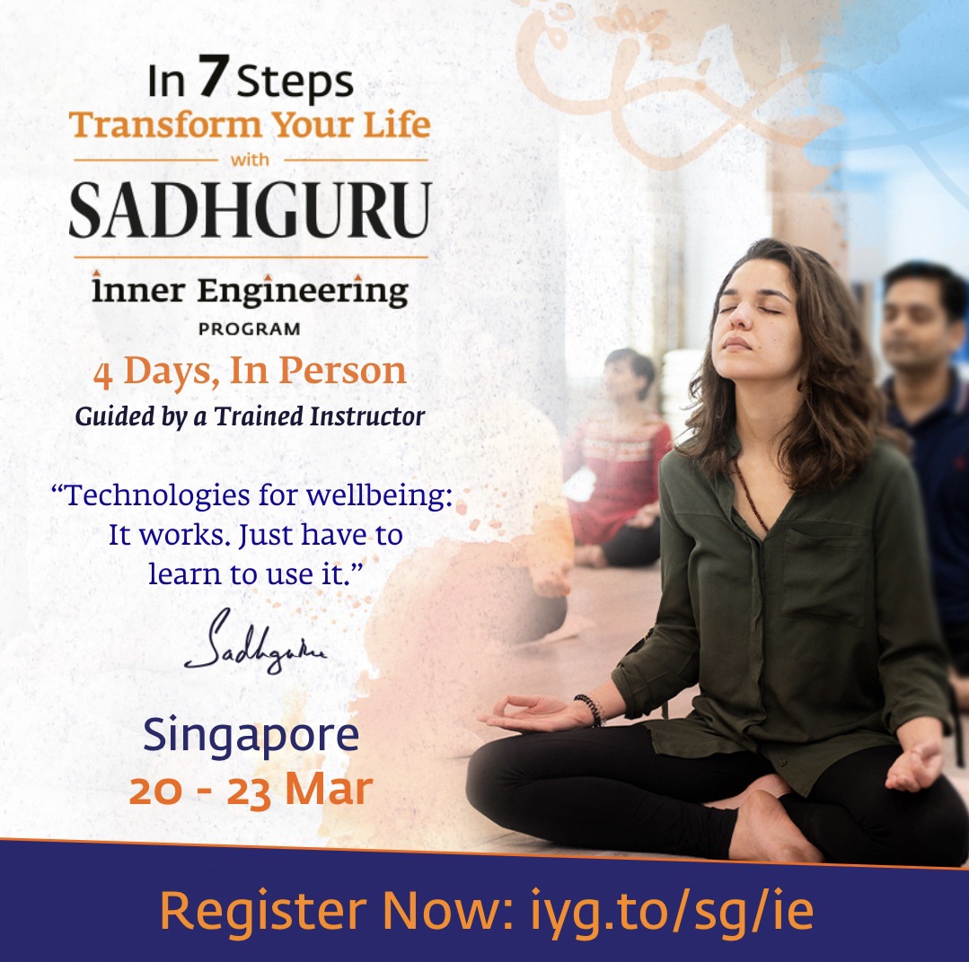 Inner Engineering In Person