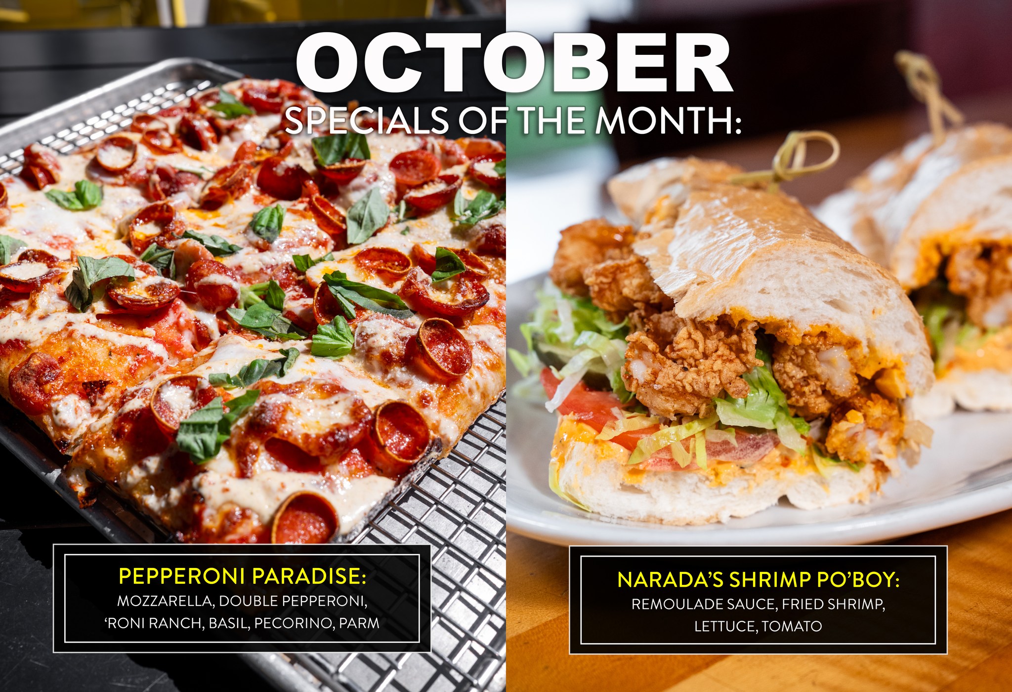 Zoli's - NEW MONTH, NEW SPECIALS!! October’s gonna have you feeling ...