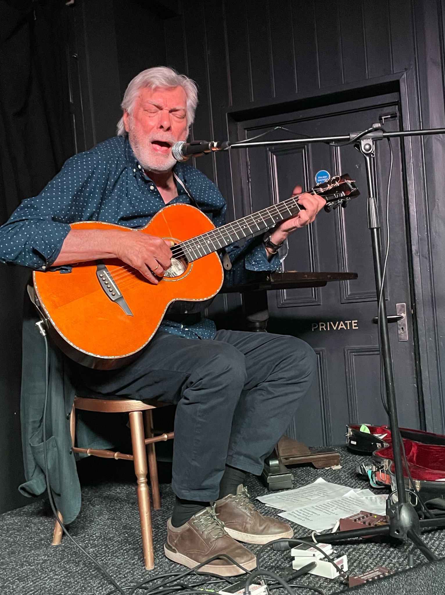 Steve Tilston on tour... sharing songs from his latest album “Last 