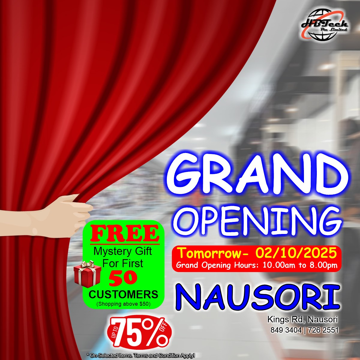 HB Tech - 🎉 GRAND OPENING ALERT 🎉 We’re excited to... | Facebook