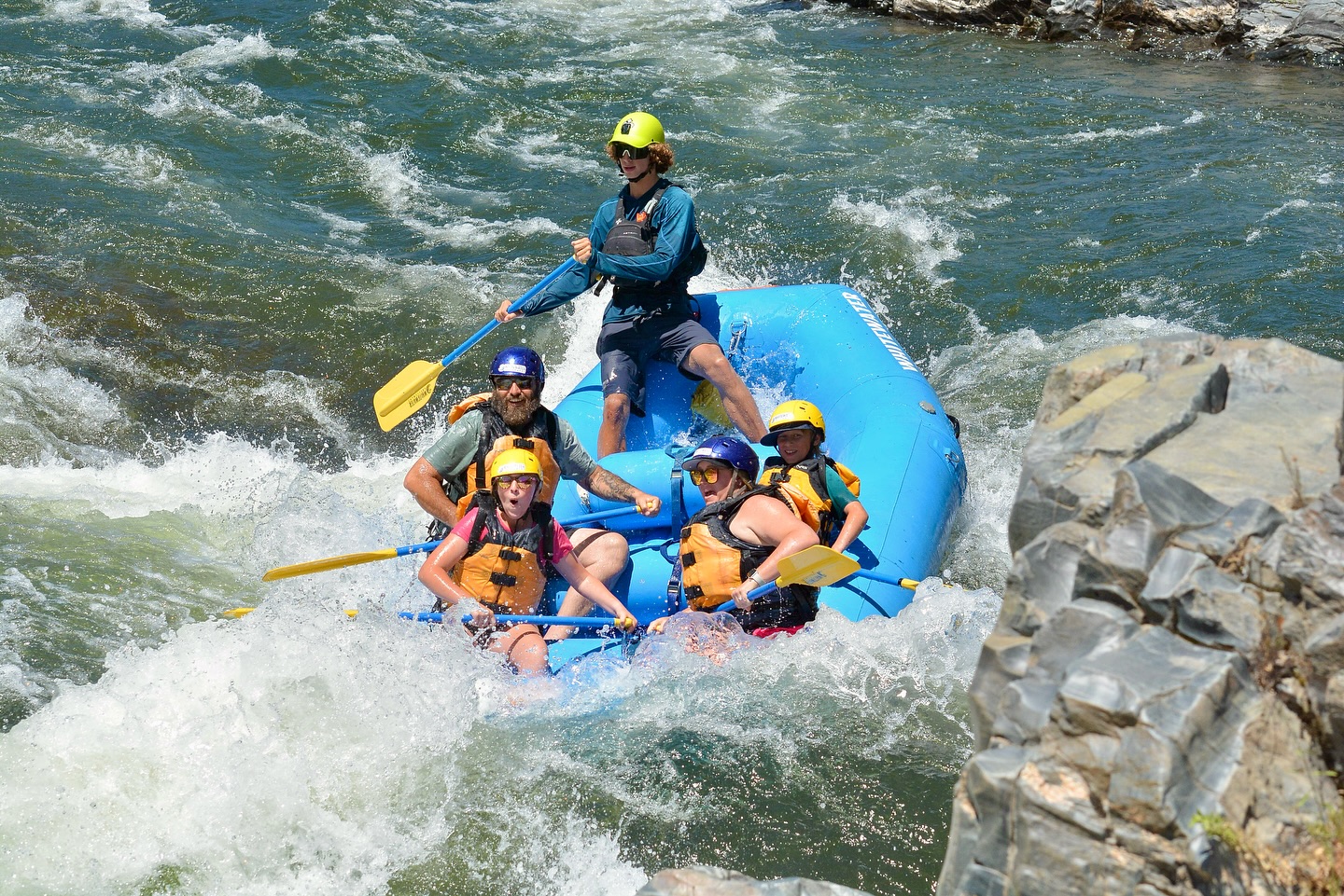 Whitewater Excitement - California River Rafting | Lotus CA