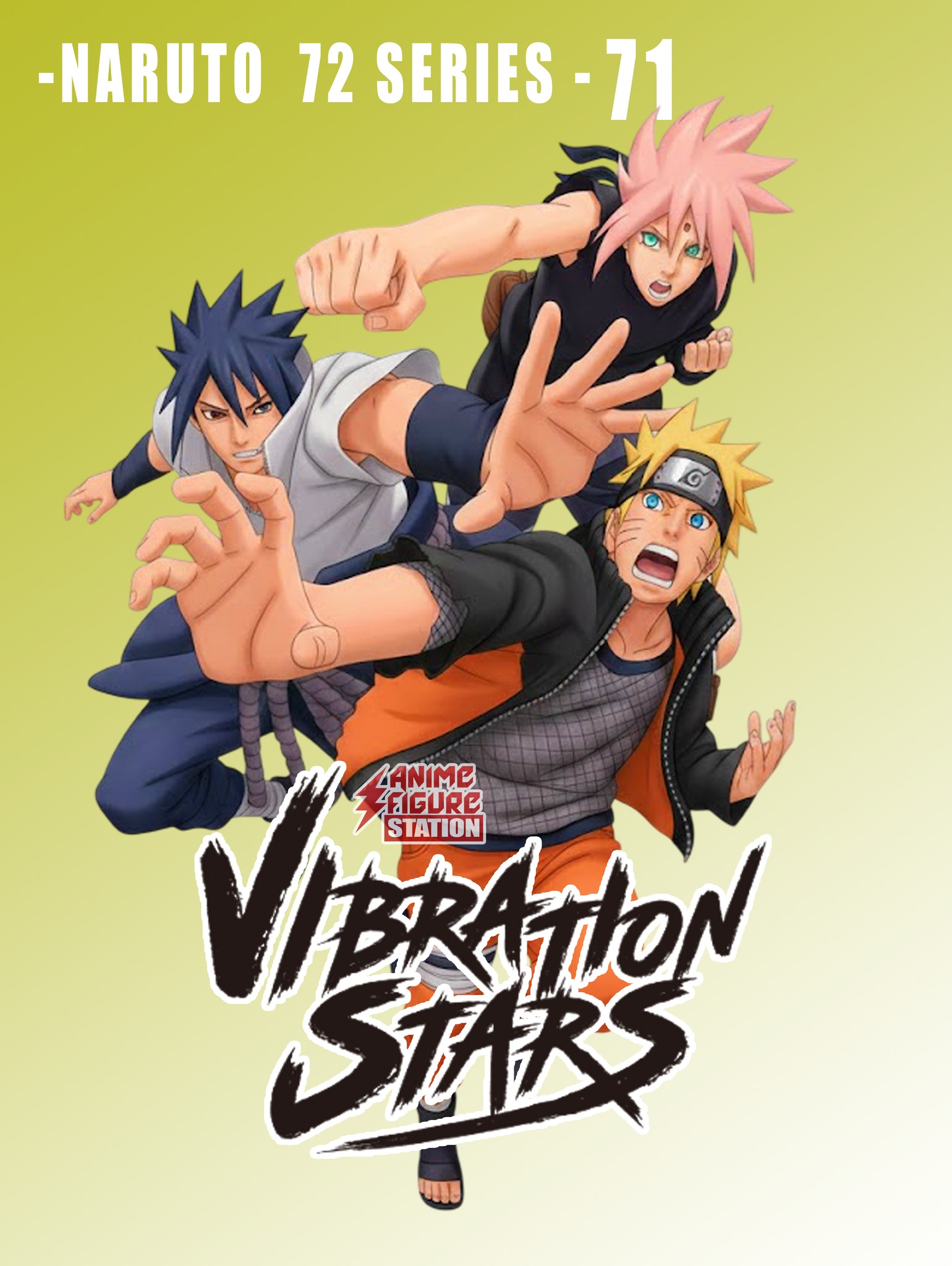 Anime - NARUTO - Vibration Stats : Naruto 72 Series 