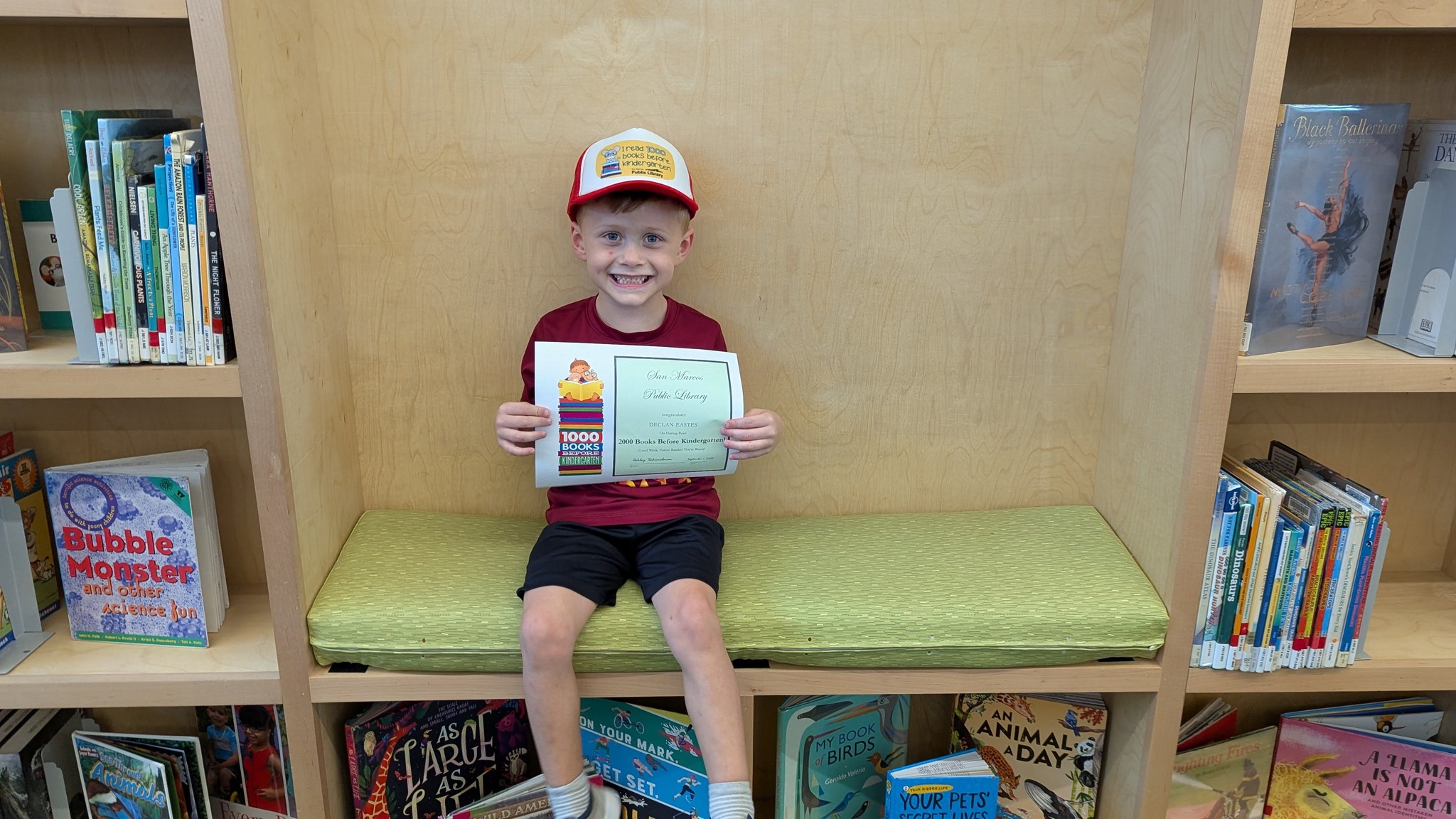 Congratulations to Declan for... - San Marcos Public Library | Facebook