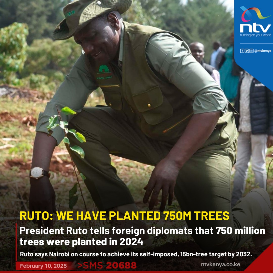 NTV Kenya - President Ruto tells foreign diplomats that...
