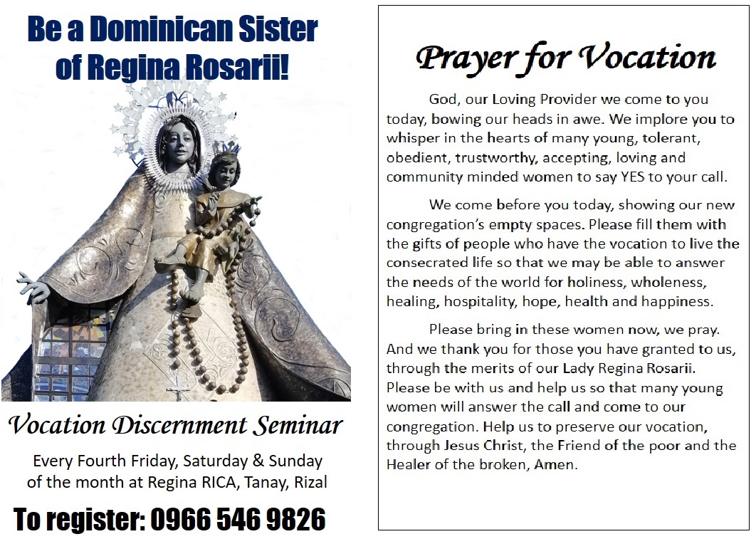 Vocation Discernment Seminar