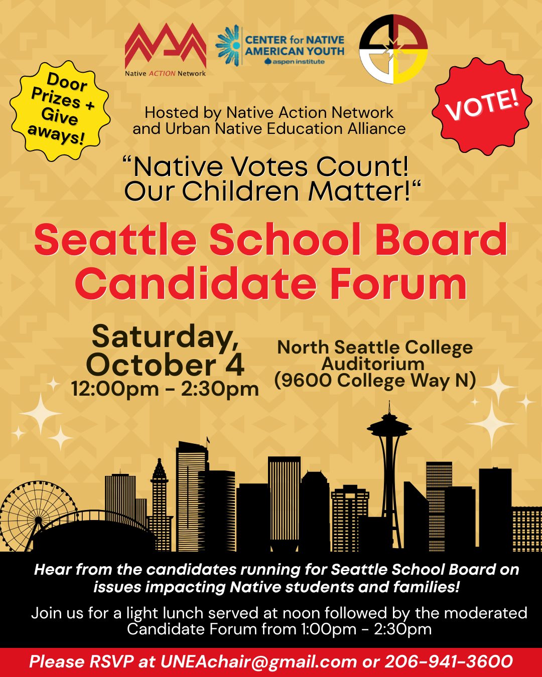 Native - HAPPENING TODAY! We'll be at North Seattle College for the ...