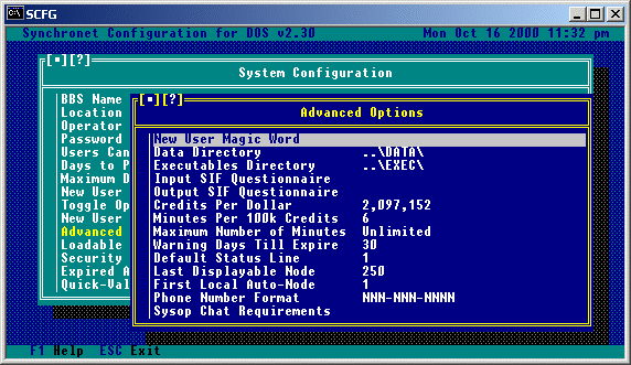 Synchronet BBS Fansite & Hosting