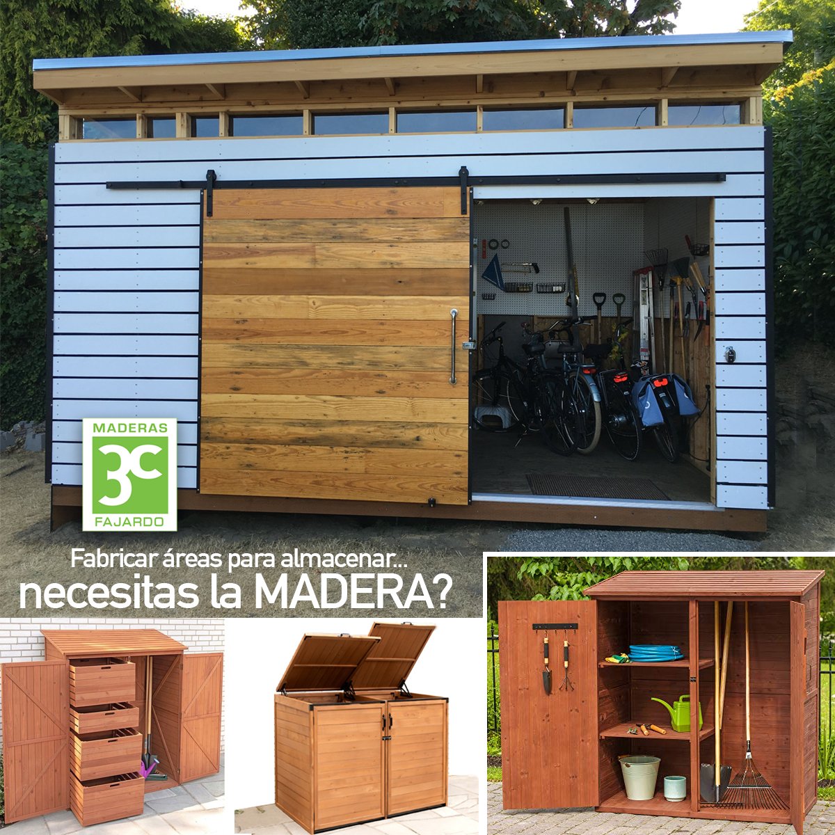 Maderas3C Fajardo - Necesita los materiales para crear áreas de ...