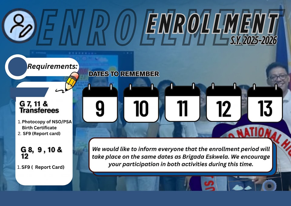 Supreme - 📣 ENROLLMENT NOTICE Enrollment for S.Y. 2025–2026 will be ...