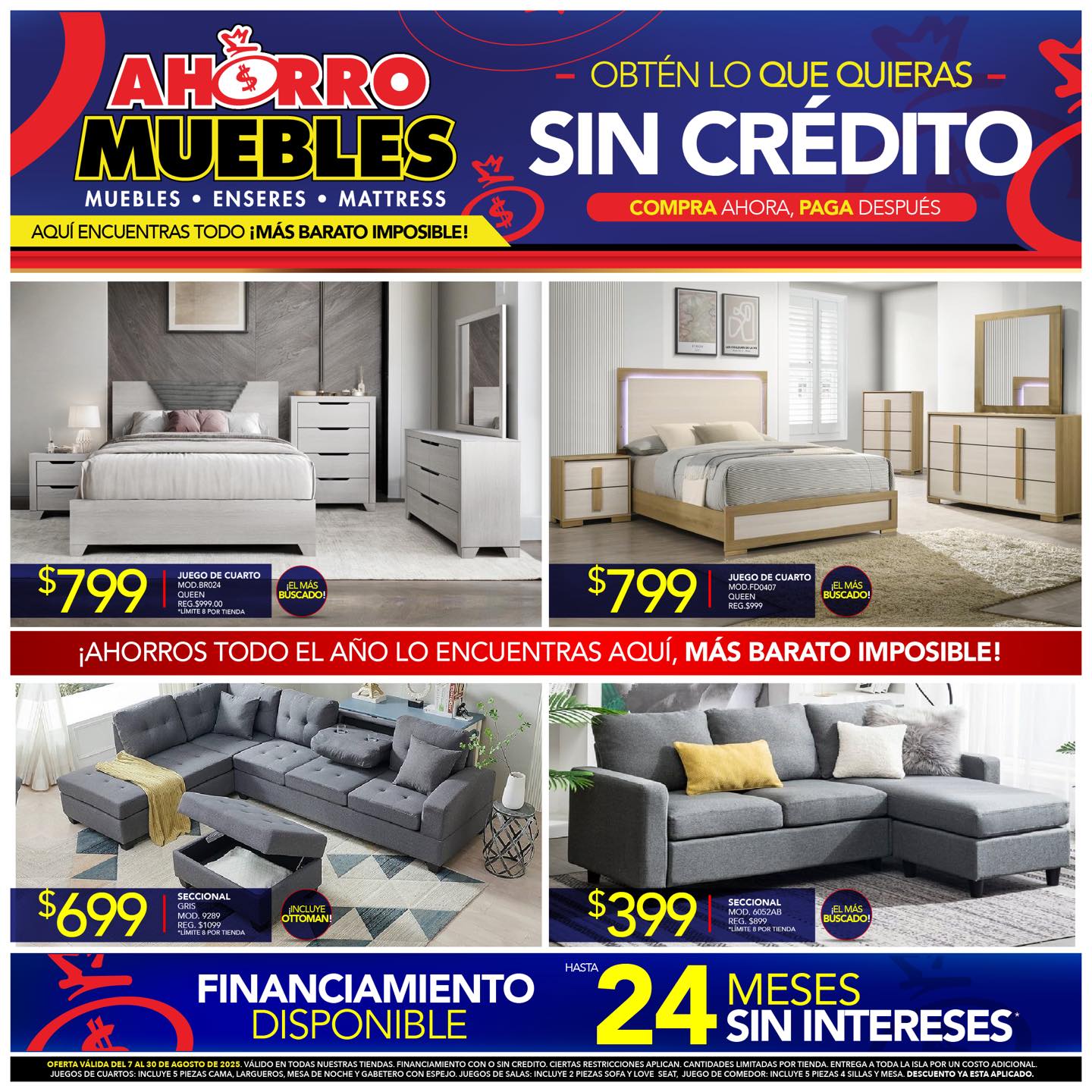 AHORRO MUEBLES - 🎉🎊¡Oferta extendida! 🎉🎊 -A petición popular hemos ...