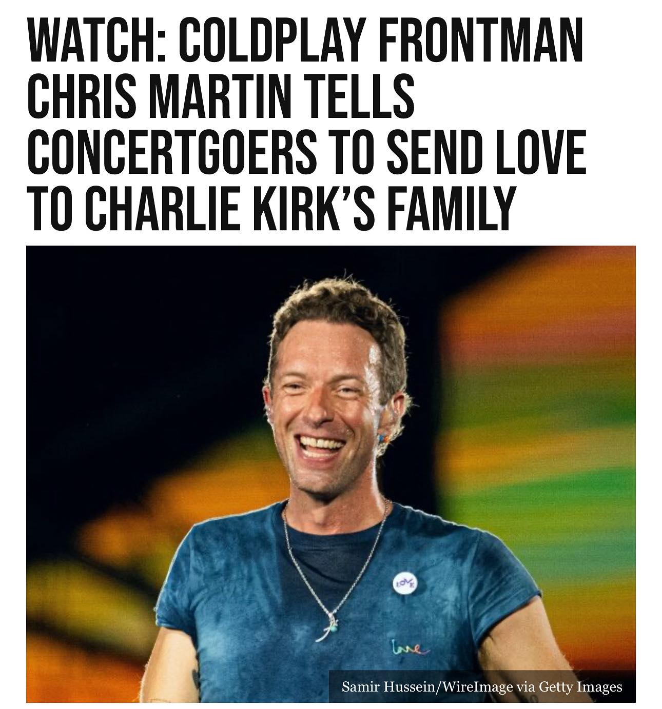 Breitbart - 🤍 Global love for Charlie Kirk’s family. 🤍 | Facebook