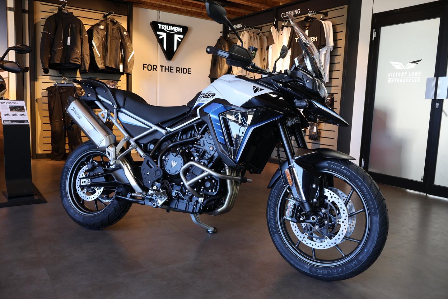 The New Tiger 900 Alpine Edition has arrived at Victory Lane