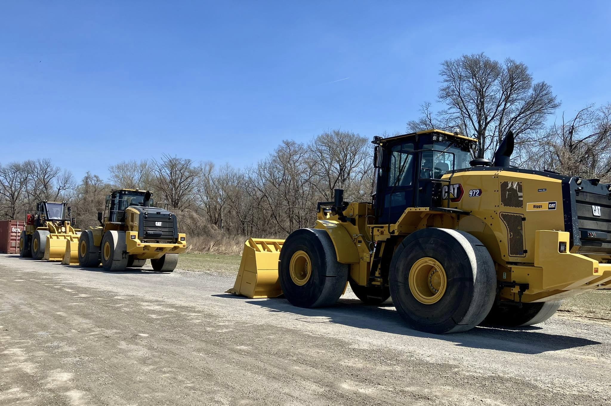 Riggs Cat - Riggs Cat added a new photo — with Caterpillar.