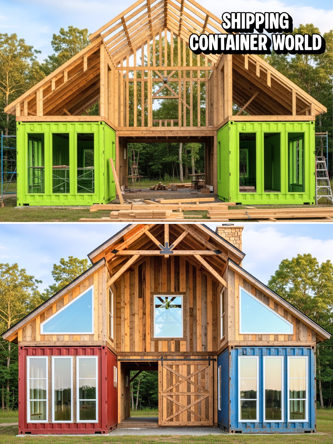 Renovating Shipping Containers For Passive Houses Reference: Shipping Talk About A Glow Up From Shipping Crate To