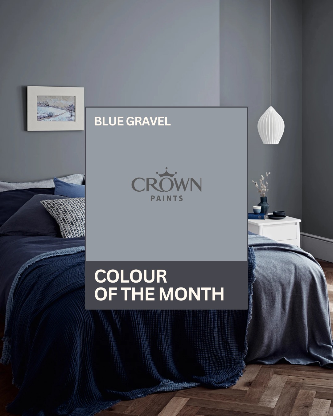 February Colour of the Month 💙 Meet Blue Gravel: Embrace the