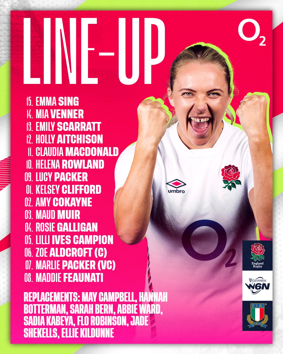 England Rugby - See you in York 👊 John Mitchell has named... | Facebook