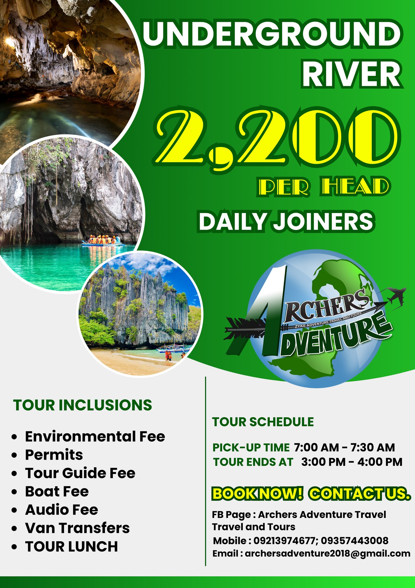 UNDERGROUND RIVER... - Archers Adventure Travel and Tours | Facebook