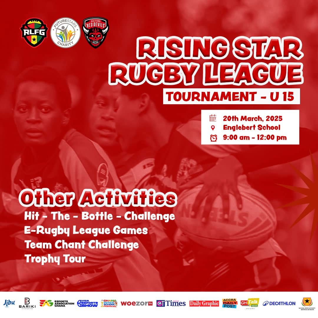 🏉 FIRST-EVER RISING STAR... - Rugby League Federation Ghana