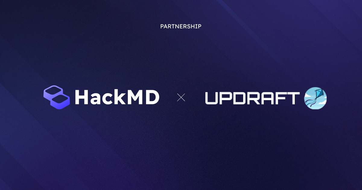 HackMD - HackMD 是讓想法透過團隊合作變為現實的地方。 現在，透過我們與 Updraft... | Facebook