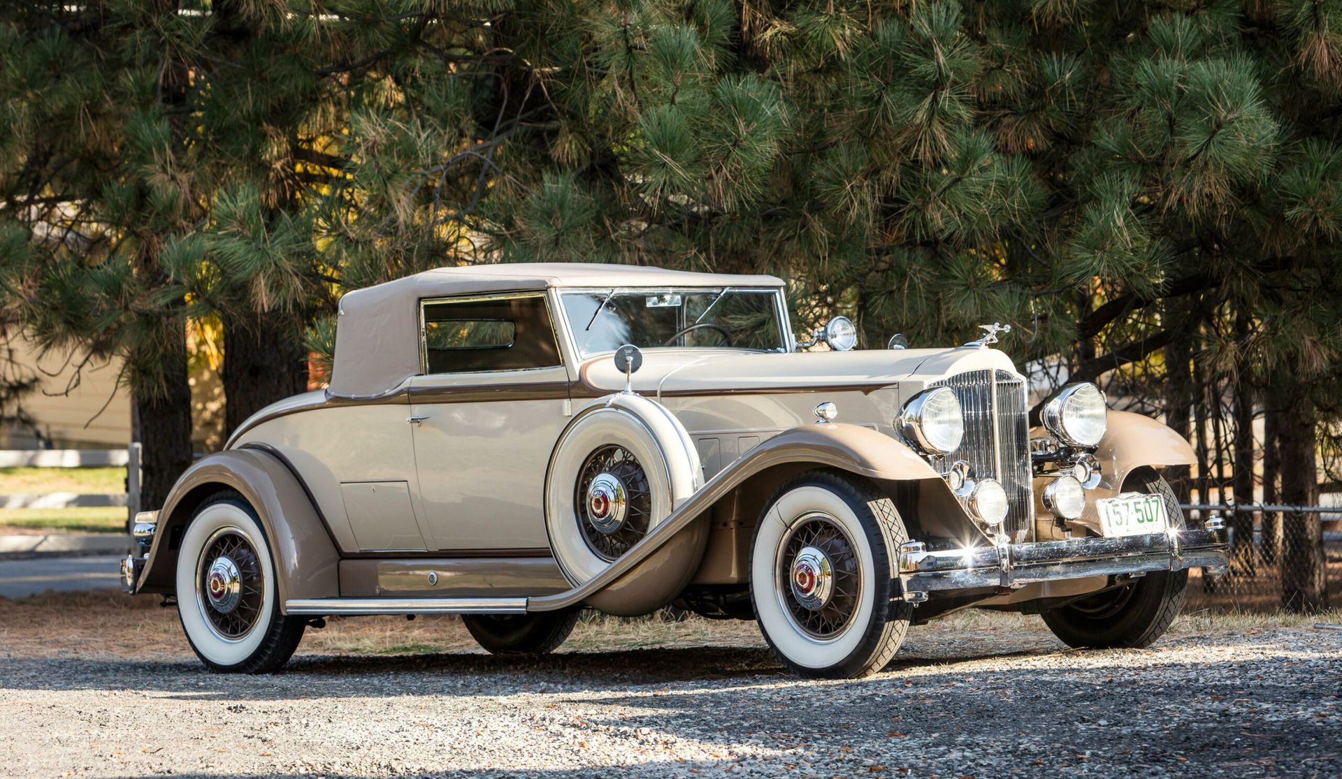 Amazing - 1932 Packard Twin-Six Coupe Roadster To counter the economic ...