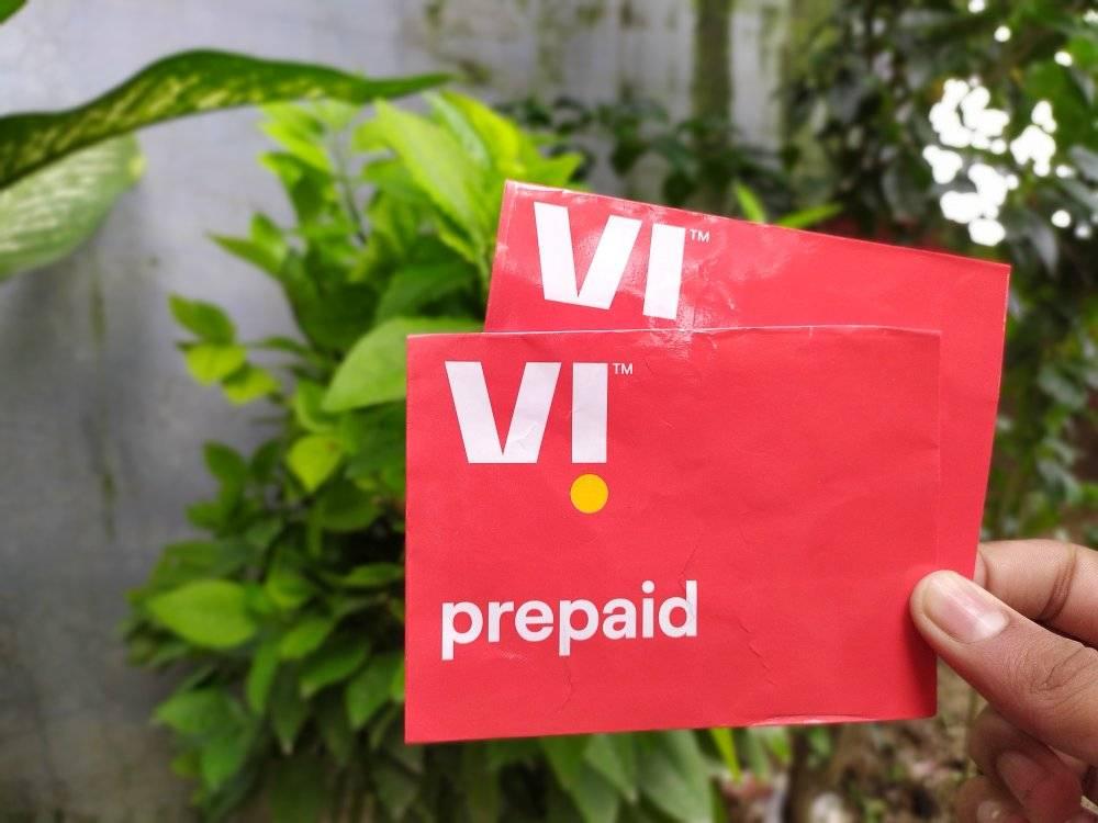 Vi sim card first look #vi #visimcard... - Technico Himanshu