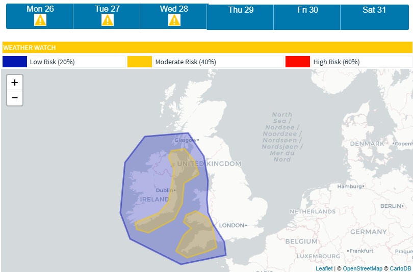 Metcheck - WEATHER WATCHES: Storm Chandra has been named and is set to ...