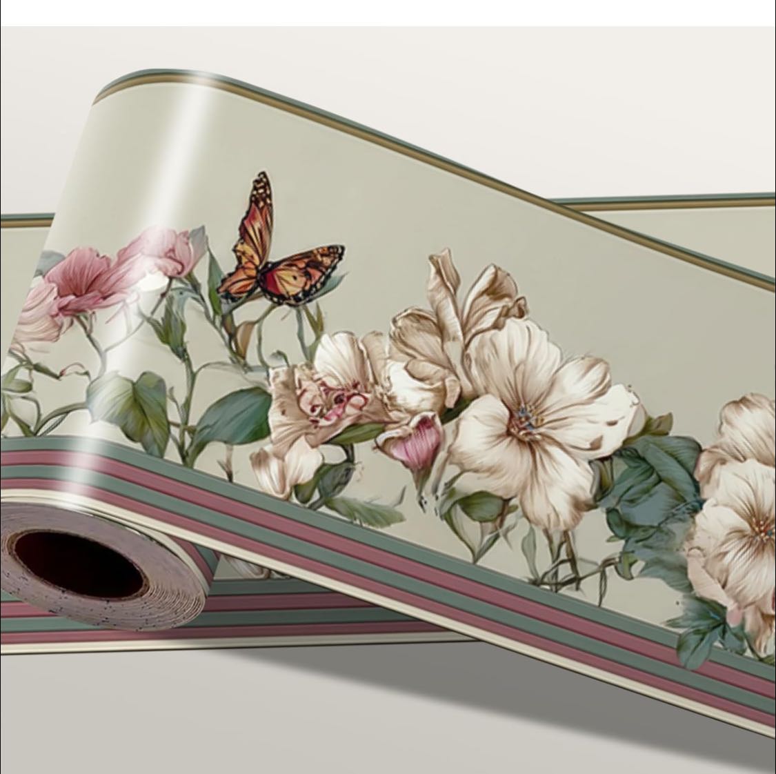 Papel Tapiz Floral Bohemio De Lujo, Póster, Papel Tapiz Con Acuarela En Generada Ia 548729 2037