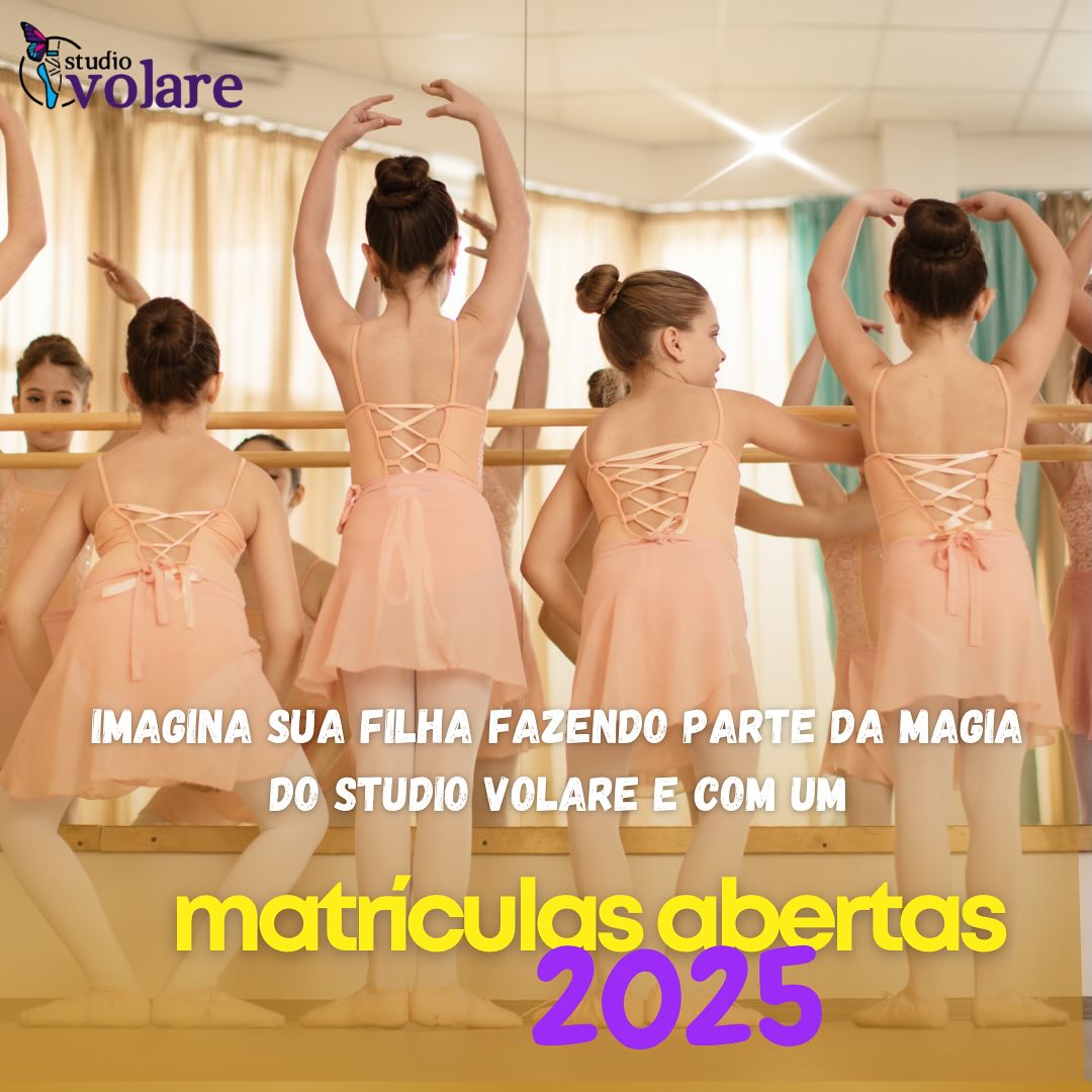 Studio Volare - 🌟 As matrículas para 2025 estão ABERTAS!... | Facebook
