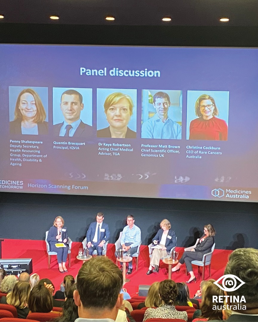 Retina - Retina Australia’s CEO, Julia Hall, attended Medicines ...