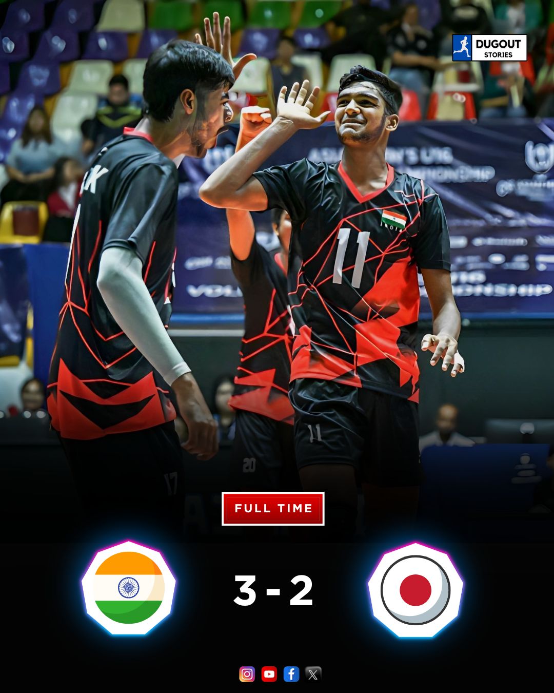 18th Asian Games Women's Volleyball 2018. Results Day 7(25.08.2018
