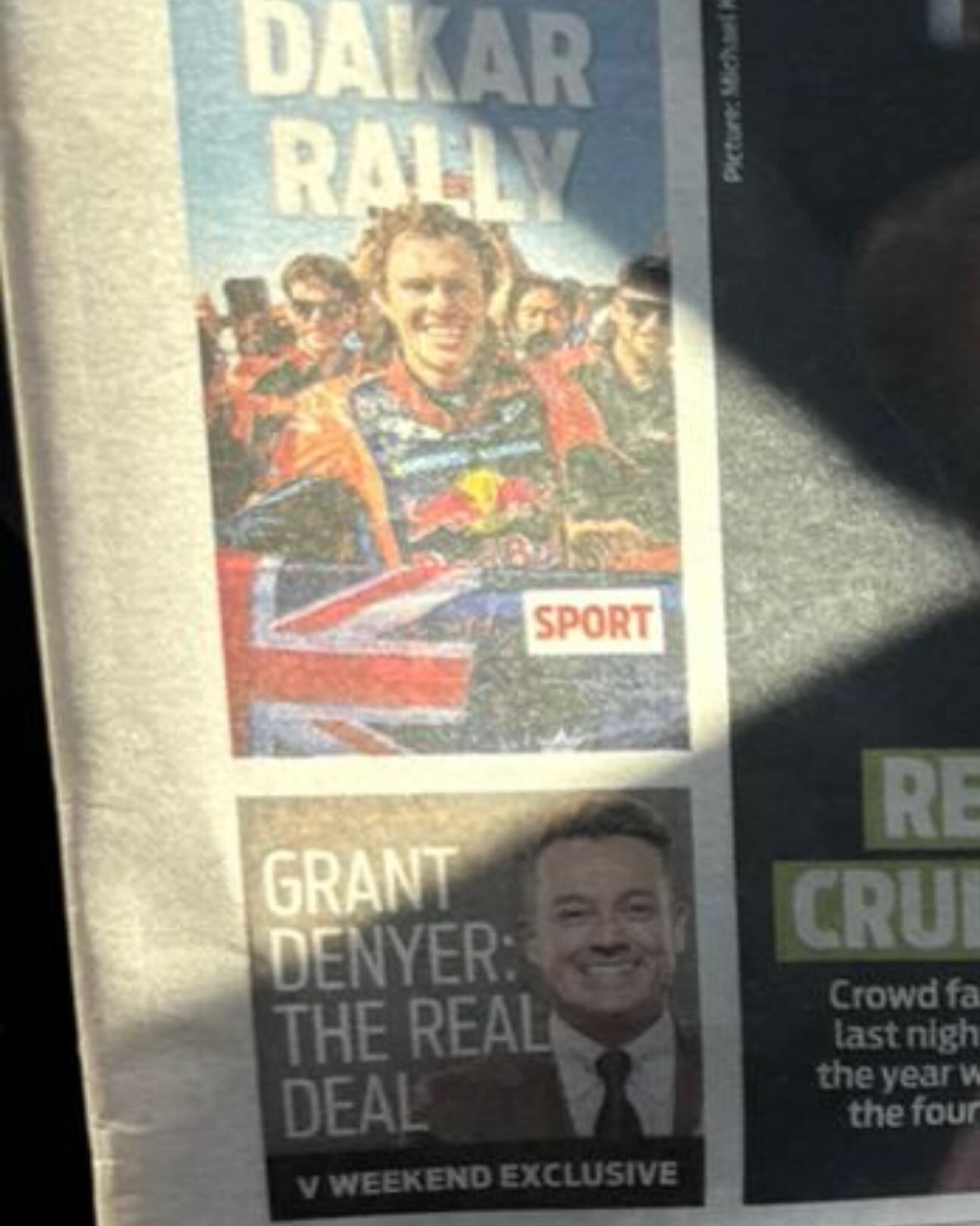 Grant Denyer - If I must share the front page… may as well be with ...