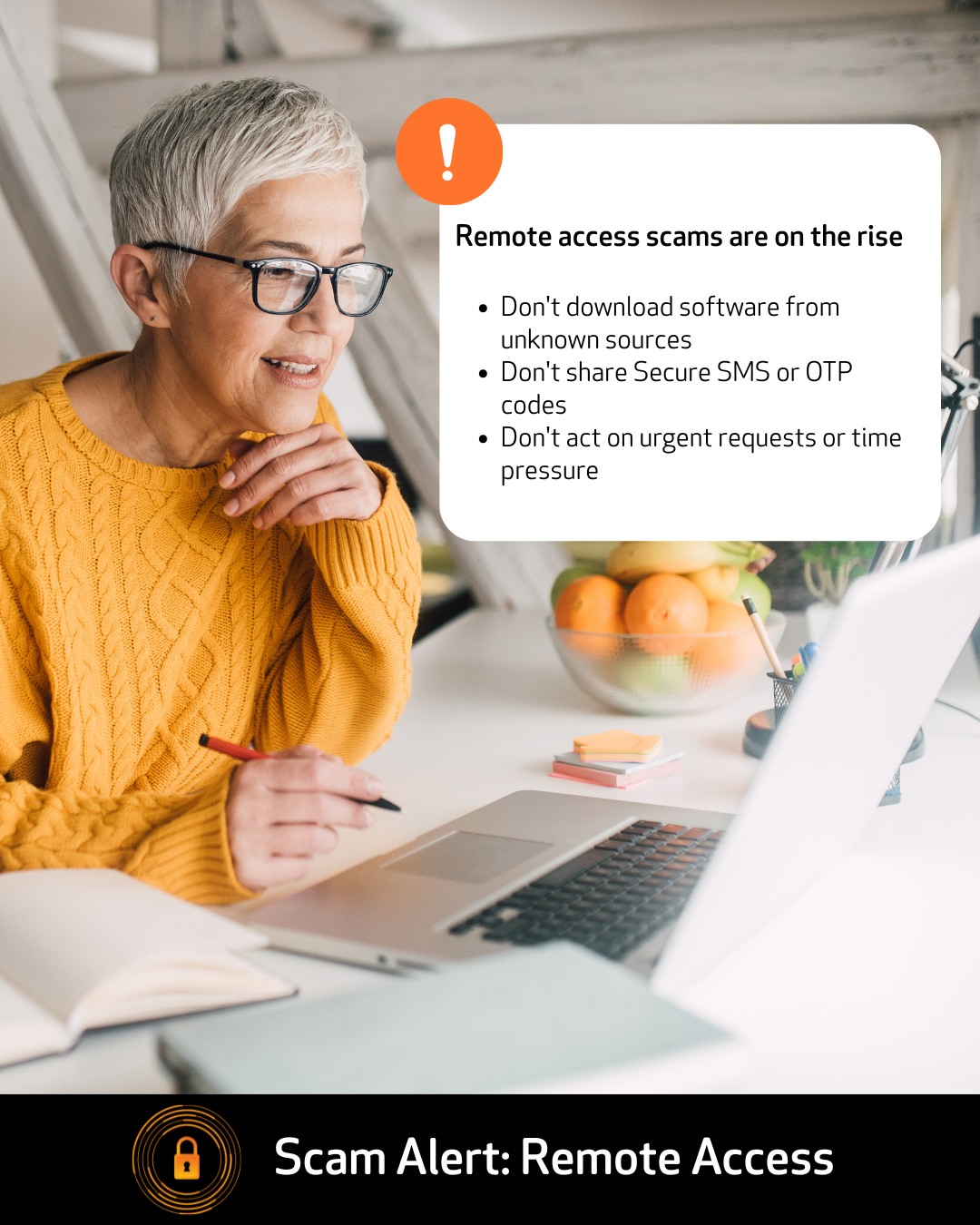 Credit Union SA - 🚨 Remote access scams are on the rise.... | Facebook