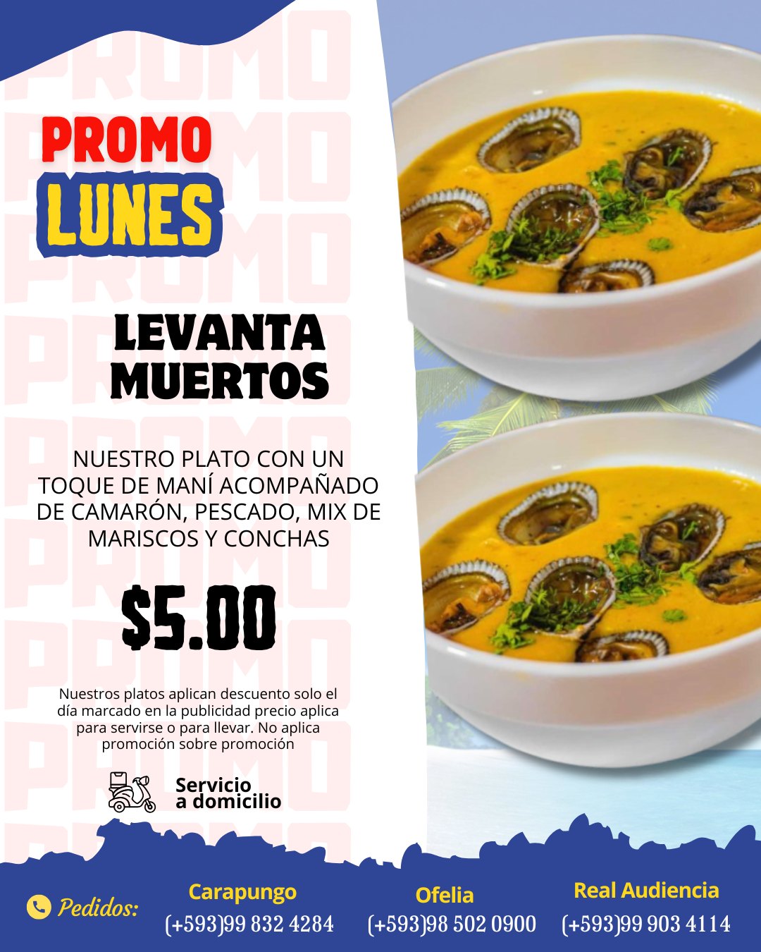 La - 🦐🔥 ¡Lunes de Levanta Muertos en La Palizada de Mariscos! 🍲🌊 ...