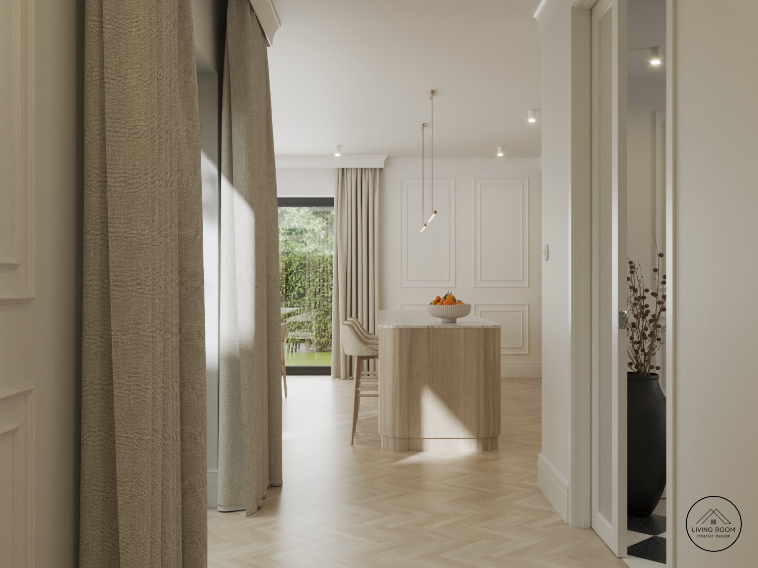 LIVING ROOM interior design | Warsaw