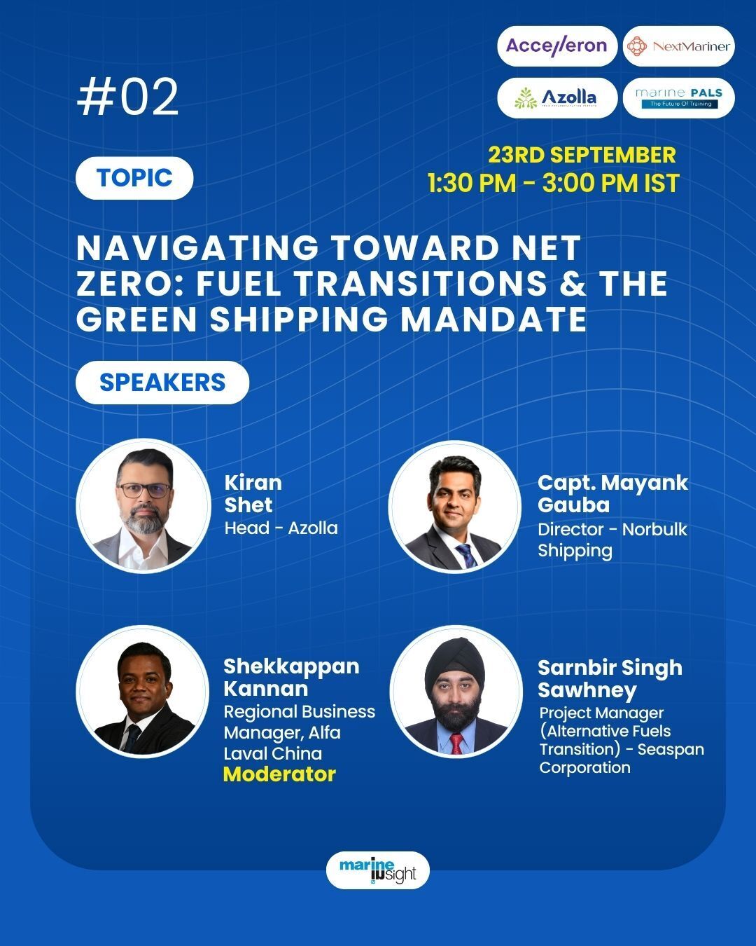 Marine Insight - 🌊 Marine Insight Summit 2025 – Just 1 Day... | Facebook
