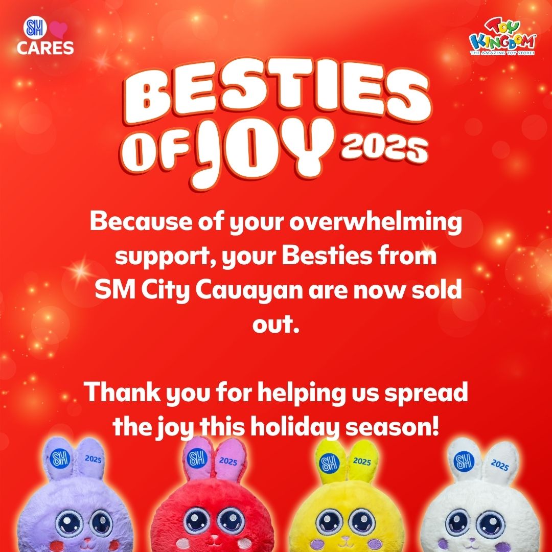SM - Thank you for supporting the #SMBestiesofJoy2025 at SM City ...