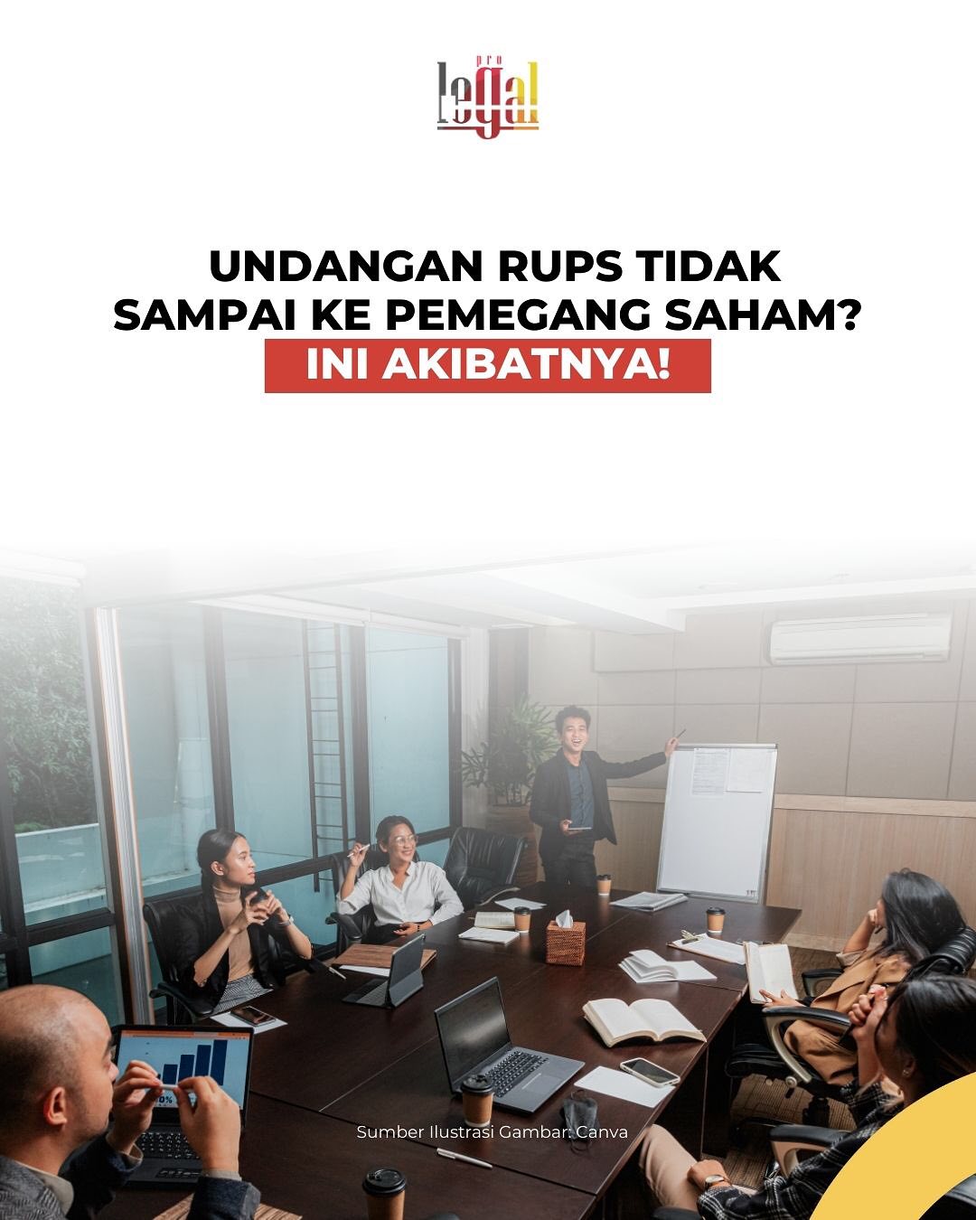 🚨 Undangan RUPS tidak sampai? Bisa... - Pro Legal Indonesia | Facebook