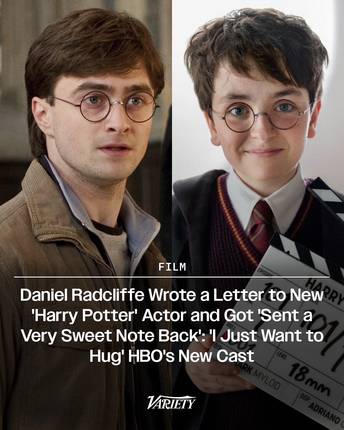 Variety - Daniel Radcliffe sent new 