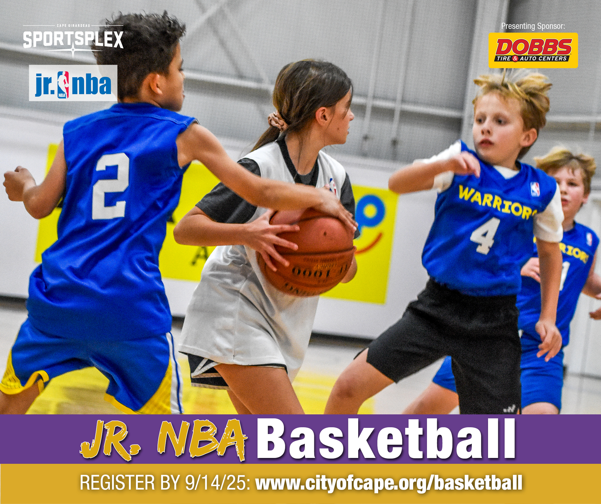 Register TODAY for the Jr. NBA... - Cape Girardeau SportsPlex | Facebook