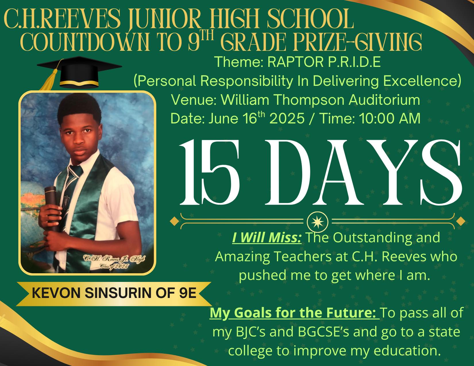 C. H. - 🎉 15 Days to Go! 🎉 The countdown has officially begun! ⏳ In ...