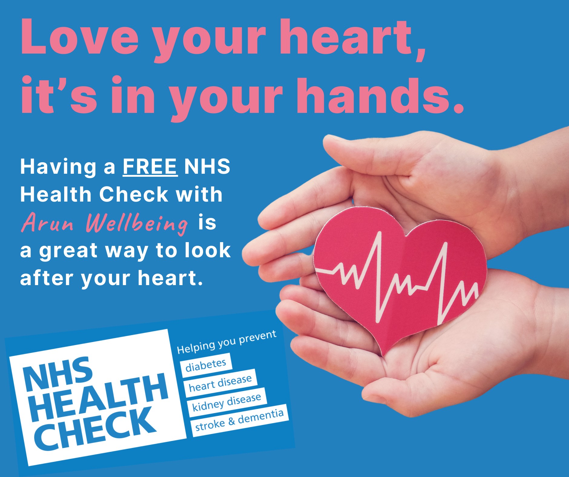 Arun - Having an NHS Health Check can help you spot the early warning ...