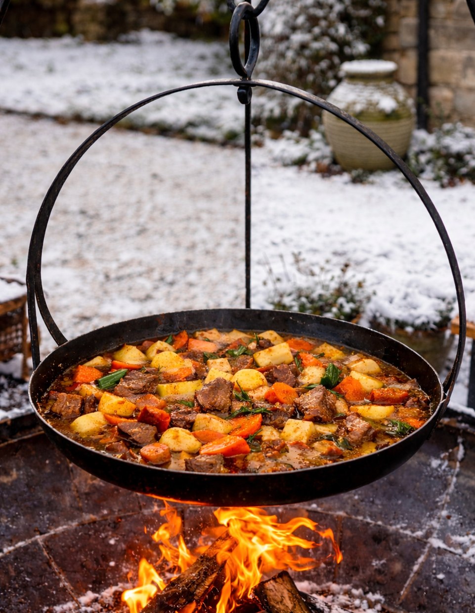 Kadai - Fire-Cooked Beef & Charred Winter Veg Stew A slow-simmered ...